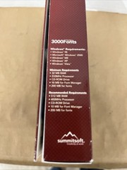 Summitsoft 3000 Fonts Small Business Series TrueType For Windows
