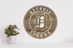 Detroit Tigers MLB Team Laser Cut file dxf, svg, eps. ai, pdf, png Ready to cut