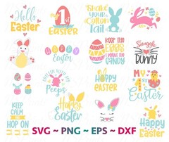 Easter Bundle Svg, Easter Svg, Bunny Face Easter, Bunny Easter Svg, Easter Bunny