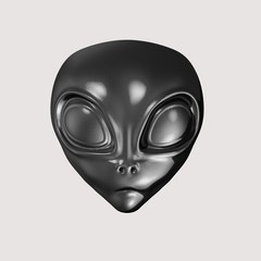Alien Head – CNC Routing & 3D Print Model – STL + 3MF File for Printer Laser