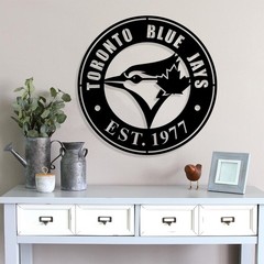 Toronto Blue Jays MLB Laser Cut file dxf, svg, eps. ai, pdf, png Ready to cut