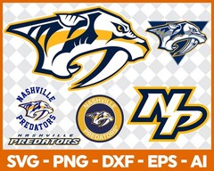 NHL Teams SVG Bundle, Sports Cut Files for Cricut, Silhouette & Laser Cutting