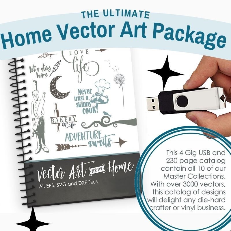 BEAUTIFUL WALLART GRAPHICS-VINYL CUTTER PLOTTER IMAGES-EPS VECTOR CLIPART CD USB