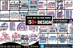 4th of July Mega SVG PNG Bundle Cricut Sublimation, Digital Download