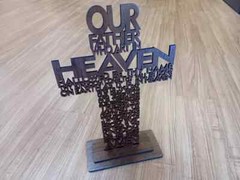 Lord’s Prayer Cross with Base Celtic svg, cross dxf, png Design Digital File