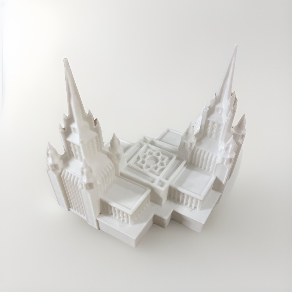 San Diego LDS Temple STL 3d Printing File