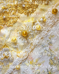 Digital Download Clip Art “LACE, PEARLS & PRECIOUS STONES”, pack of 40