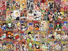 1050 Anime Manga Magazine Covers | Anime Collage Kit | Manga Collage Kit JPG
