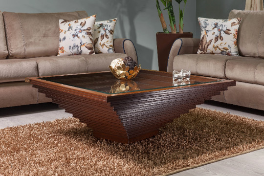 NEW square parametric Coffee table cnc cutting autocad & artcam DXF .AR
