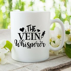 SVG, PNG, “The Vein Whisperer, Funny Nurse Saying, Gift For Nurse” For Cricut