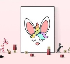 Easter Unicorn bunny SVG, Unicorn svg files, SVG files cricut, Digital download