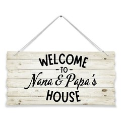 SVG, PNG, JPEG “Welcome to Nana and Papa’s House” For Cricut Design Space