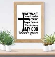WAYMAKER SVG, Christian SVG Bundle, Scripture Bundle SVG, Bible Verse SVG
