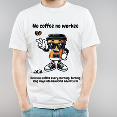 No Coffee No Workee PNG | Funny Coffee Quote SVG | Digital Download for Mugs