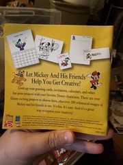 Disney Mickey & Friends Print Studio CD-ROM Windows Software