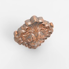 Angry Lion Head Wood Carving Design – Wood Carving Design – 3D STL CNC File