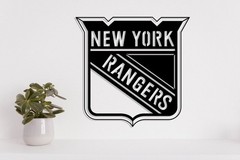New York Rangers metal laser cut vector files dxf, svg, eps. ai, pdf, png