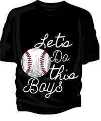 Lets Do This Boys SVG – PNG – JPG Baseball Digital Cut File Baseball