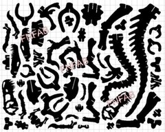 Dinosaur dxf COLLECTION on USB flash drive for CNC Plasma Includes 5 variations*