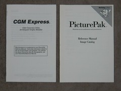 PicturePak Holiday Clips CGM Graphic Images on 3 Original 3.5-inch Floppy Disks