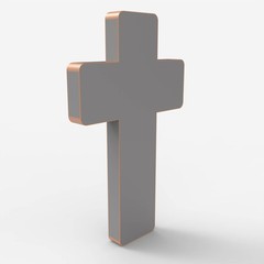 CNC Cross Shape Model – STL File for Laser & CNC Routing