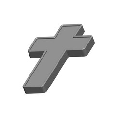 CNC Cross Shape Model – STL File for Laser & CNC Routing