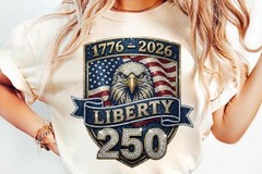 250th Anniversary Patriotic Eagle PNG Bundle USA Designs, Digital Download