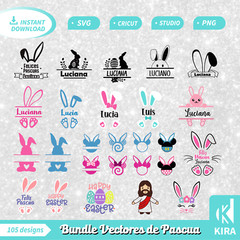 pascua svg, bundle design, cricut, png, Silhouette archivos.