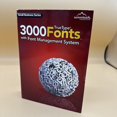 Summitsoft 3000 Fonts – Small Business Series – New – TrueType – For Windows