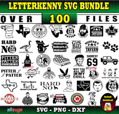 LETTERKENNY SVG BUNDLE – TV Show Characters & Quotes for Cricut & Silhouette
