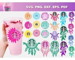 STARBUCKS SVG BUNDLE – Coffee & Drink Lover Designs for Cricut, Silhouette
