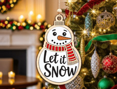 Christmas Door Sign SVG Bundle 15 Designs Glowforge Cricut Digital Download