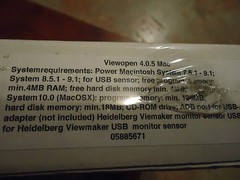 HEIDELBERG, VIEWOPEN COLOR MANAGEMENT 40>4.05,MAC/PC, PART #05883385