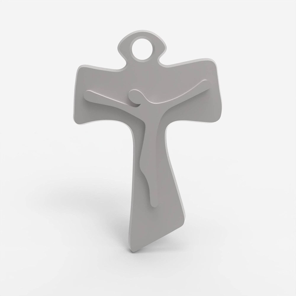 Digital Crucifix STL – 3D Model for CNC / 3D Print