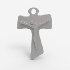 Digital Crucifix STL – 3D Model for CNC / 3D Print