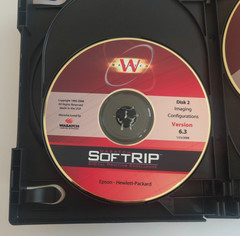WASATCH SoftRIP 6.3 SOFTWARE Install Disks & Passcode Canon EPSON, NO Dongle