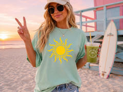 107 Sun SVG Bundle Cute Sunshine PNG Celestial Sunrise Silhouette Boho Cricut Fi