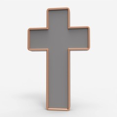 CNC Cross Shape Model – STL File for Laser & CNC Routing