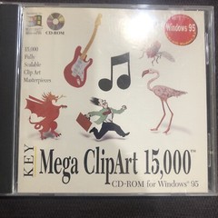 Mega Clipart 15000 Cd Rom God Windows 95