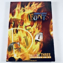 Digital Juice Fonts Collection 3 Three Volumes 46-57 Custom Designed 3D – NEW