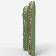 Orthodox Saint Relief Wood Carving Design – Wood Carving Design – 3D STL CNC