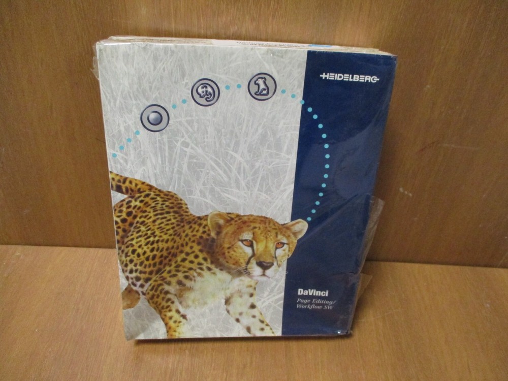 HEIDELBERG DaVinci PAGE EDITING /WORKFLOW SW 5.1 PART#08514798, NEW