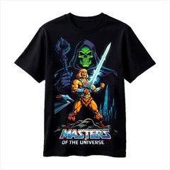 T-shirt Design Bundle | 6 Vintage 80s Designs | Halftones | 300 DPI PNG | MOTU