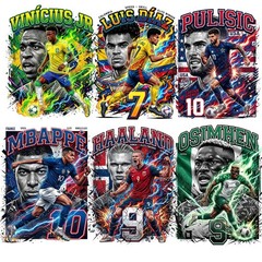 Soccer World Cup 2026 Countries PNG Bundle Football Teams Clipart Designs