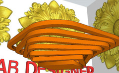 NEW parametric Coffee table cnc cutting autocad & artcam DXF .ART