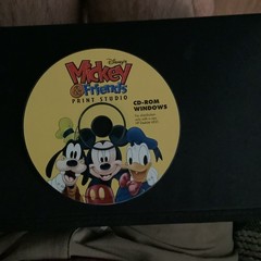 Disney Mickey & Friends Print Studio CD-ROM Software for Windows PC