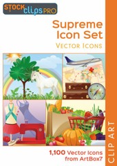 Supreme Icon Set – Vector Icons by ArtBox7 – $1900 Value