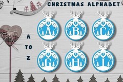 Christmas Decorations SVG Bundle, 538 Laser Cut Files, Digital Download