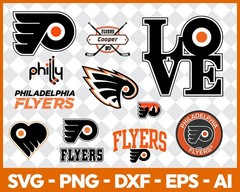 NHL Teams SVG Bundle, Sports Cut Files for Cricut, Silhouette & Laser Cutting