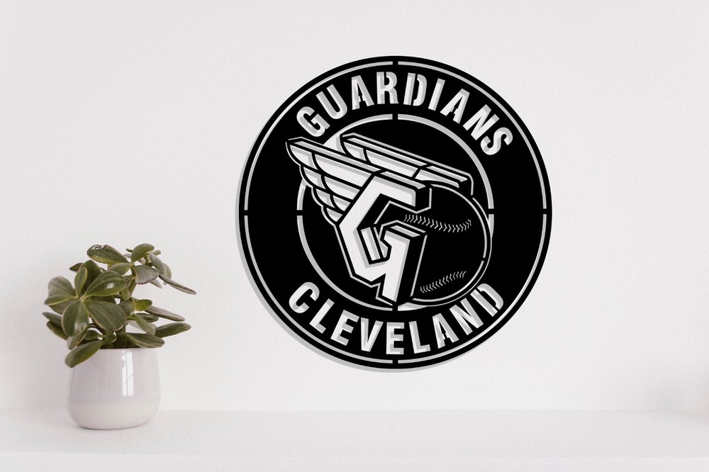 Cleveland Guardians Badge Laser cut vector file dxf, svg, eps. ai, pdf, png